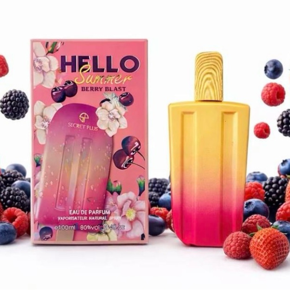 Hello Summer Berry Blast Eau de Parfum 3.4 oz New